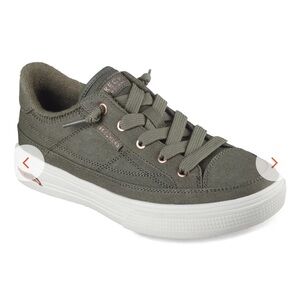 Skechers Kids Green Lace-Up Sneakers